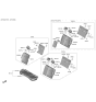 Diagram for 2023 Kia Soul Seat Cushion - 89100K0AA0SJ0