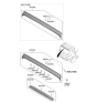 Diagram for 2022 Kia Soul Windshield Washer Nozzle - 98931K0000