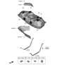 Diagram for 2023 Kia Soul Fuel Tank Strap - 31210K0000