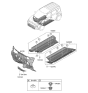 Diagram for 2021 Kia Soul Dash Panels - 84120K0010