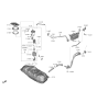 Diagram for Kia Soul Fuel Filler Neck - 31030K0500