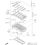 Diagram for 2024 Kia Soul Cylinder Head - 221002E080