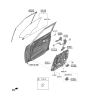 Diagram for 2022 Kia Soul Window Run - 82530K0000