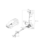 Diagram for 2020 Kia Soul Shift Knob - 43711K0100