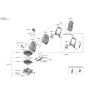 Diagram for Kia Soul Air Bag Control Module - 80610K0500