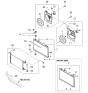 Diagram for 2003 Kia Spectra A/C Condenser - 976062F000