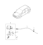 Diagram for Kia Spectra Cruise Control Module - 964102F000