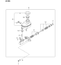 Diagram for 2005 Kia Spectra Brake Master Cylinder Reservoir - 585102F200