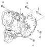 Diagram for Kia Spectra Transmission Assembly - 4300028863