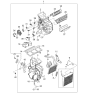 Diagram for Kia Spectra Heater Core - 971382F000