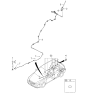 Diagram for Kia Spectra SX Antenna Cable - 962602F600