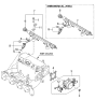 Diagram for 2003 Kia Spectra Fuel Rail - 3530423700