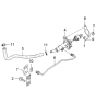 Diagram for 2003 Kia Spectra Hydraulic Hose - 416312F100