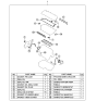 Diagram for 2003 Kia Spectra Cylinder Head Gasket - 2091023A00A