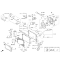 Diagram for Kia Niro Coolant Reservoir Hose - 25450G2000