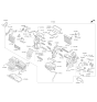 Diagram for Kia Evaporator - 97139G5000