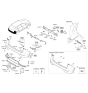 Diagram for 2019 Kia Niro Bumper - 86612G5010