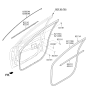 Diagram for 2022 Kia Niro Door Moldings - 82860G5000