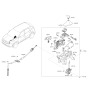 Diagram for Kia Niro Shift Cable - 46790G5100