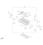 Diagram for 2017 Kia Niro Cylinder Head - 2210003HA0