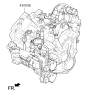 Diagram for 2020 Kia Niro Transmission Assembly - 430002B110