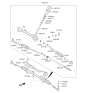 Diagram for 2018 Kia Niro Steering Gear Box - 56500G5000