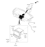 Diagram for 2017 Kia Niro Antenna - 96240G5010