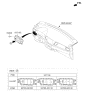Diagram for Kia Niro Dimmer Switch - 93700G5BB0WK
