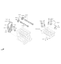 Diagram for Kia Niro Lash Adjuster - 2461003000