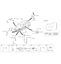 Diagram for 2017 Kia Rio Battery Terminal - 918602F020