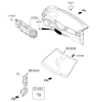 Diagram for 2017 Kia Niro Blower Control Switches - 97250G5350CA