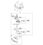Diagram for 2017 Kia Niro Antenna - 95420G2000