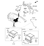 Diagram for 2017 Kia Niro Antenna - 96240G5100
