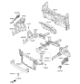 Diagram for Kia Niro Dash Panels - 84124G5000