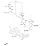 Diagram for Kia Niro Sway Bar Link - 54830F2000