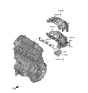 Diagram for 2017 Kia Niro Exhaust Manifold - 2851003HA4