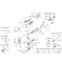 Diagram for 2022 Kia Niro Armrest - 84660G5000CN1