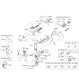 Diagram for 2017 Kia Niro Cup Holder - 84670G5100CN1