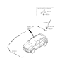 Diagram for 2019 Kia Niro EV Antenna - 96210G5310ABP