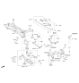 Diagram for Kia Niro Trailing Arm - 55280G2000