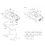 Diagram for 2019 Kia Niro Fuel Tank Strap - 31210G5000