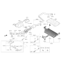 Diagram for Kia Sedona Exhaust Hanger - 287602D000