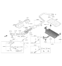 Diagram for 2018 Kia Sedona Exhaust Hanger - 287602D000