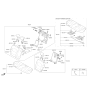 Diagram for 2018 Kia Niro Cup Holder - 89991G5010DDK