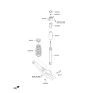 Diagram for 2018 Kia Niro Shock Absorber - 55310G5300