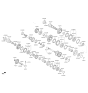 Diagram for 2025 Kia Niro Input Shaft Bearing - 432532B500