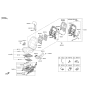 Diagram for 2017 Kia Niro Air Bag Control Module - 88910G5500