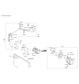 Diagram for 2016 Kia Rio A/C Clutch - 97643D3300