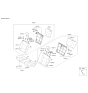 Diagram for 2016 Kia Rio Seat Cushion - 891001W570BEZ