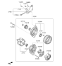 Diagram for Kia Rio Alternator - 373002B610